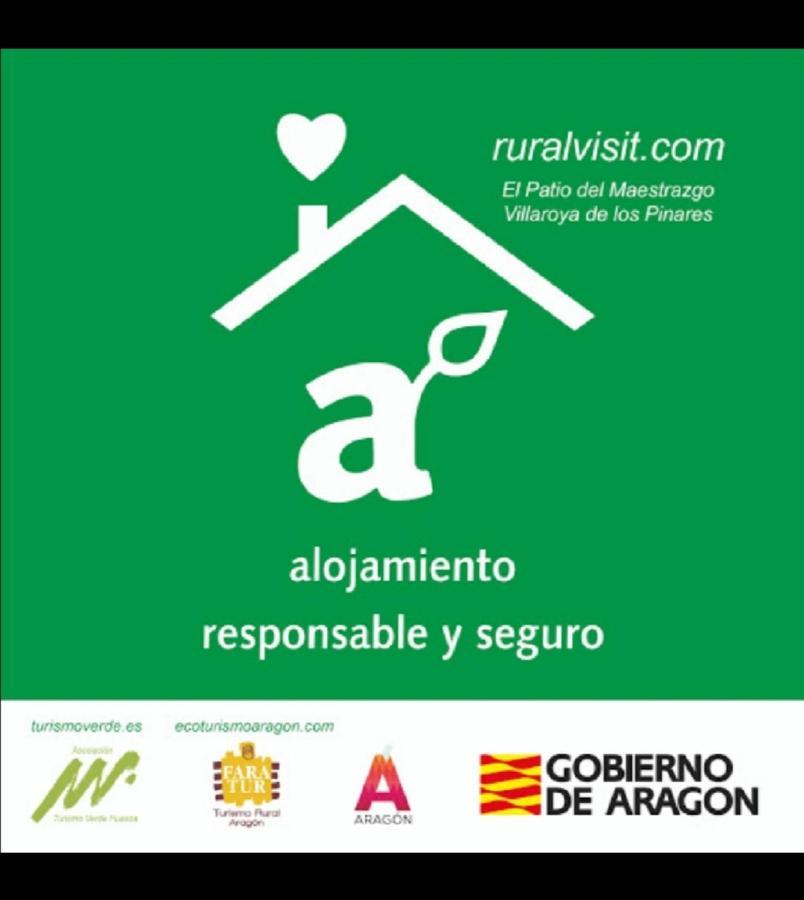 Apartament Casa Elpatiodelmaestrazgo Villarroya de los Pinares Zewnętrze zdjęcie